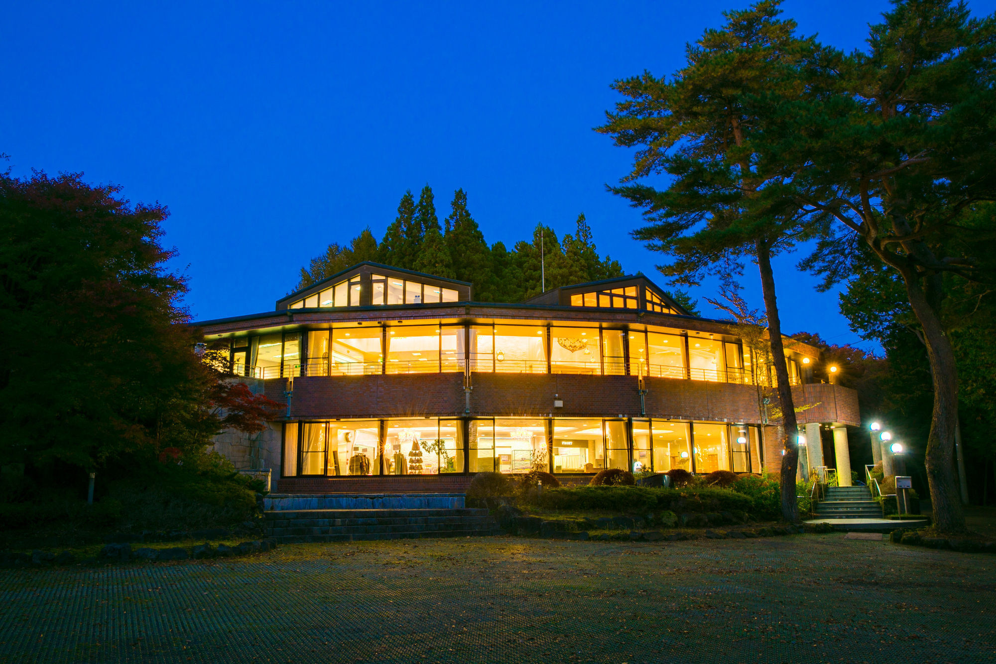 ホテル 山中湖 秀山荘 山中湖村 エクステリア 写真